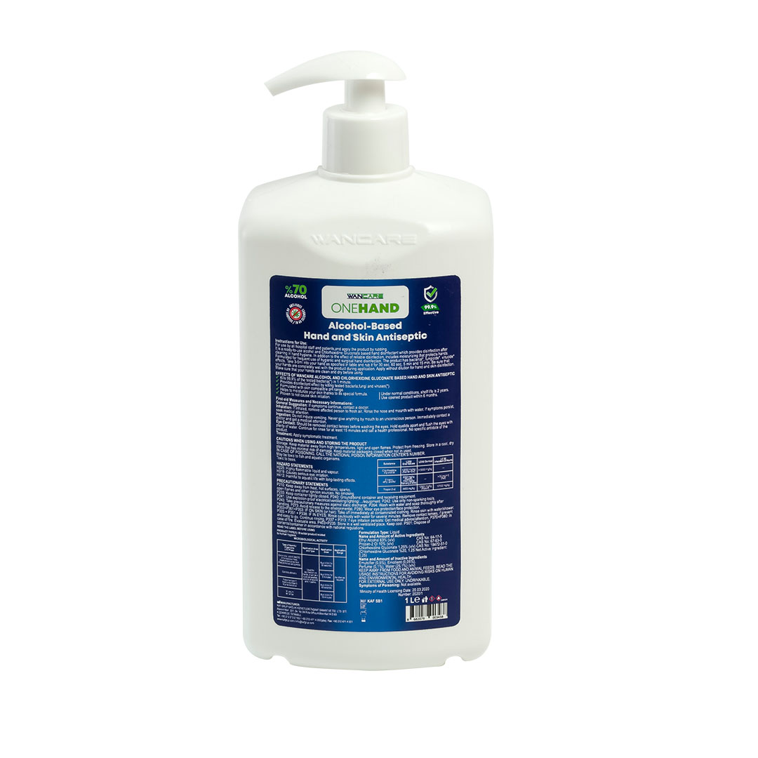 ALCOHOL-BASED HAND AND SKIN ANTISEPTIC